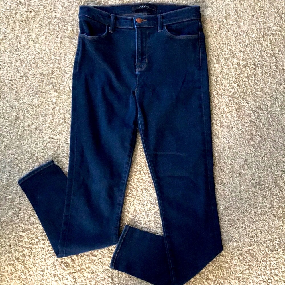 J Brand Maria High Rise Skinny Jeans